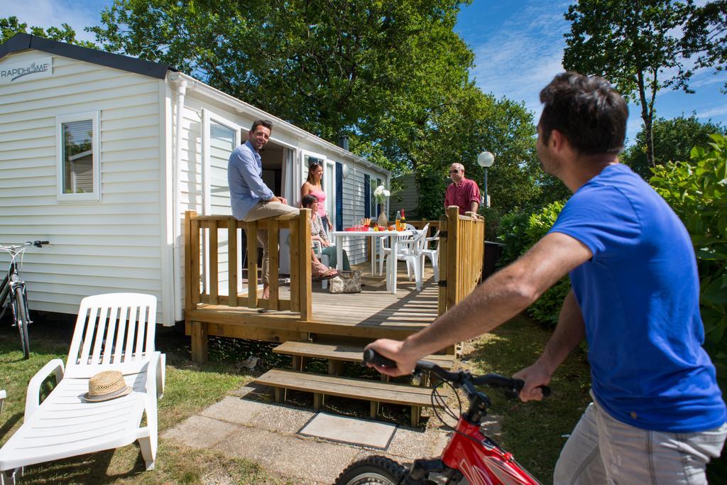 ホテル Camping Officiel Siblu Domaine De Litteau エクステリア 写真